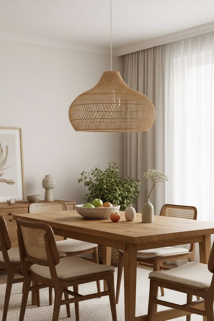 Use One Statement Light Instead of Several Small Decorations