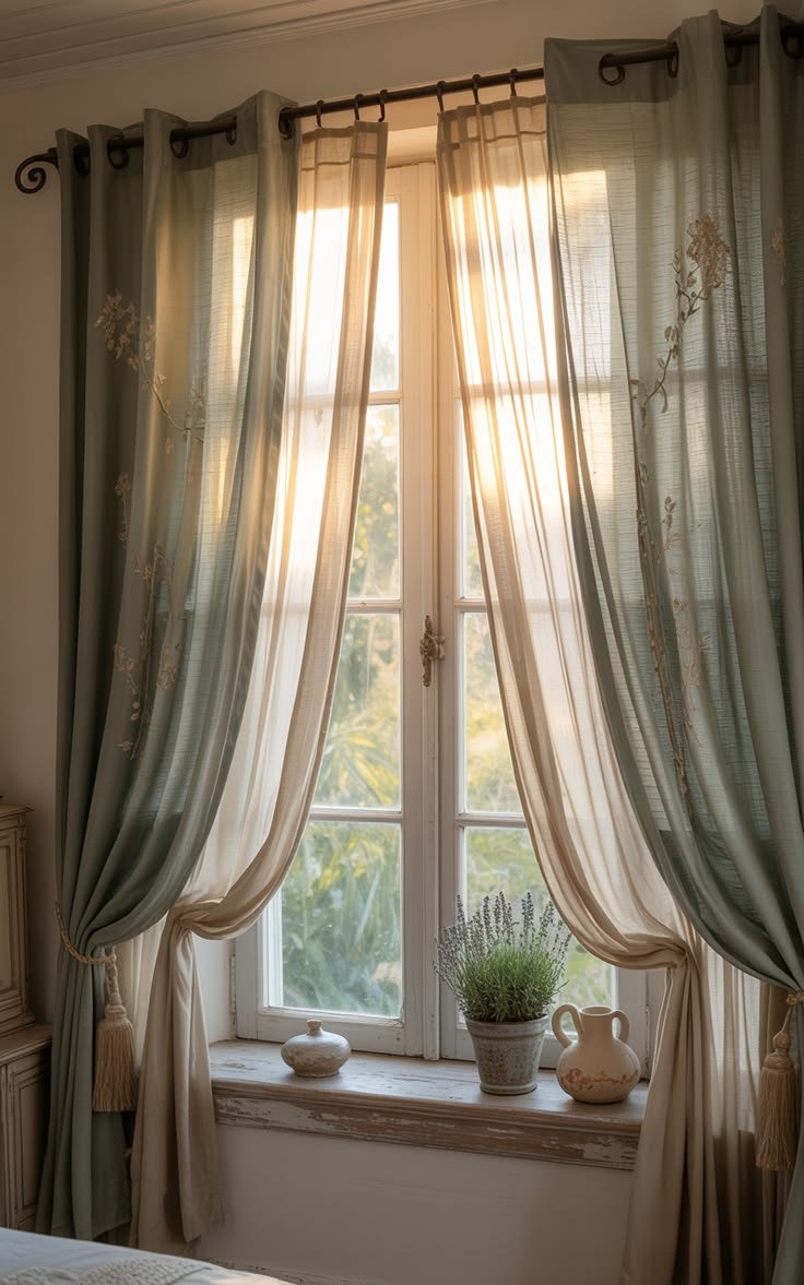 Choose Linen or Textured Fabric for a Softer Look