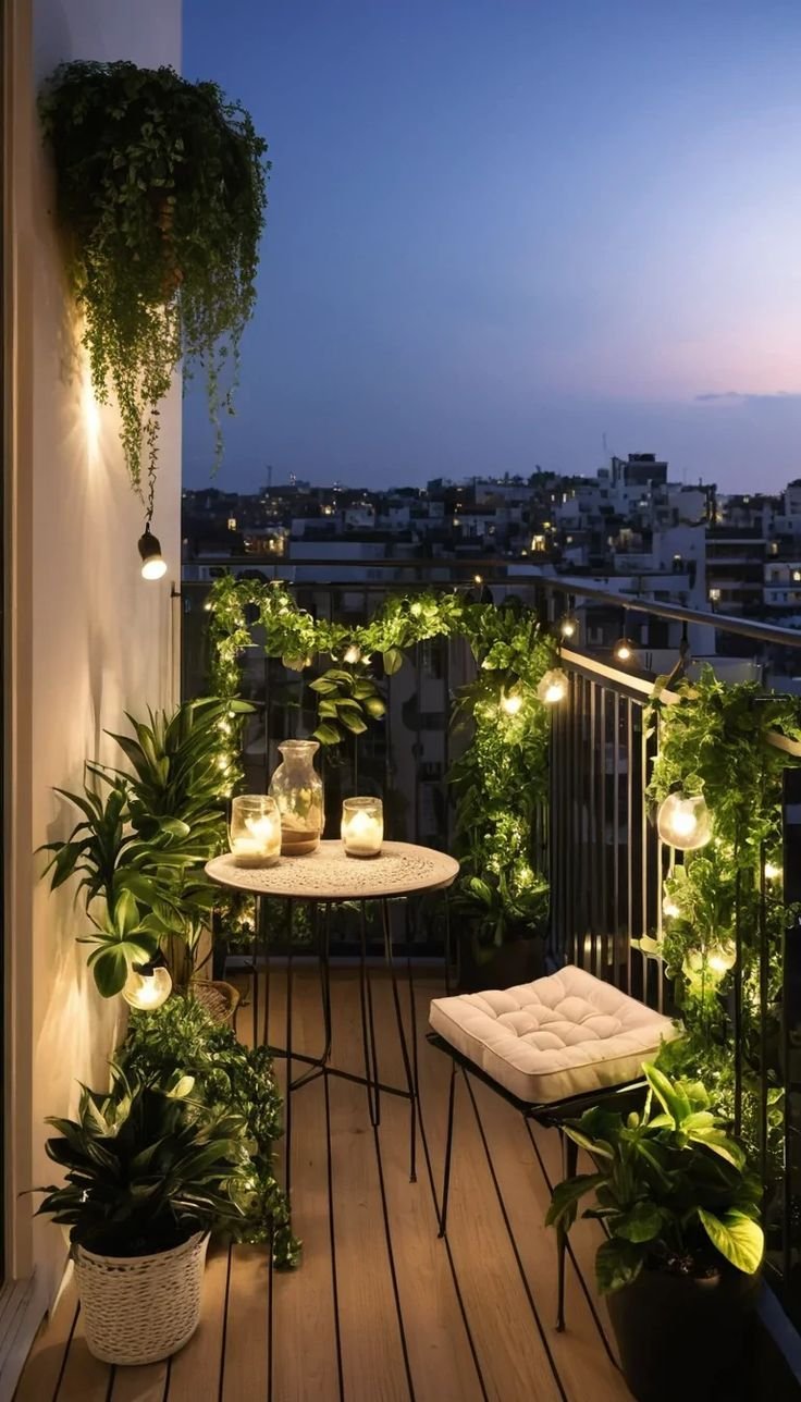 Use the Balcony Railing for Plants