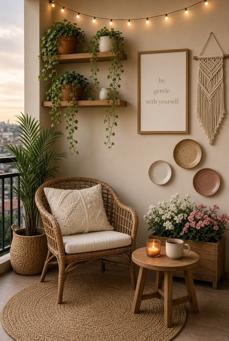 Decorate One Balcony Wall