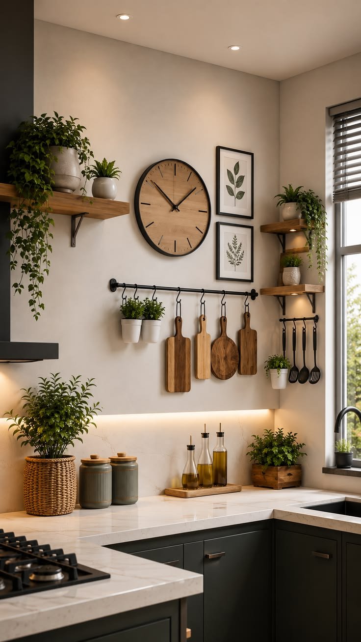 Lean cutting boards against the wall