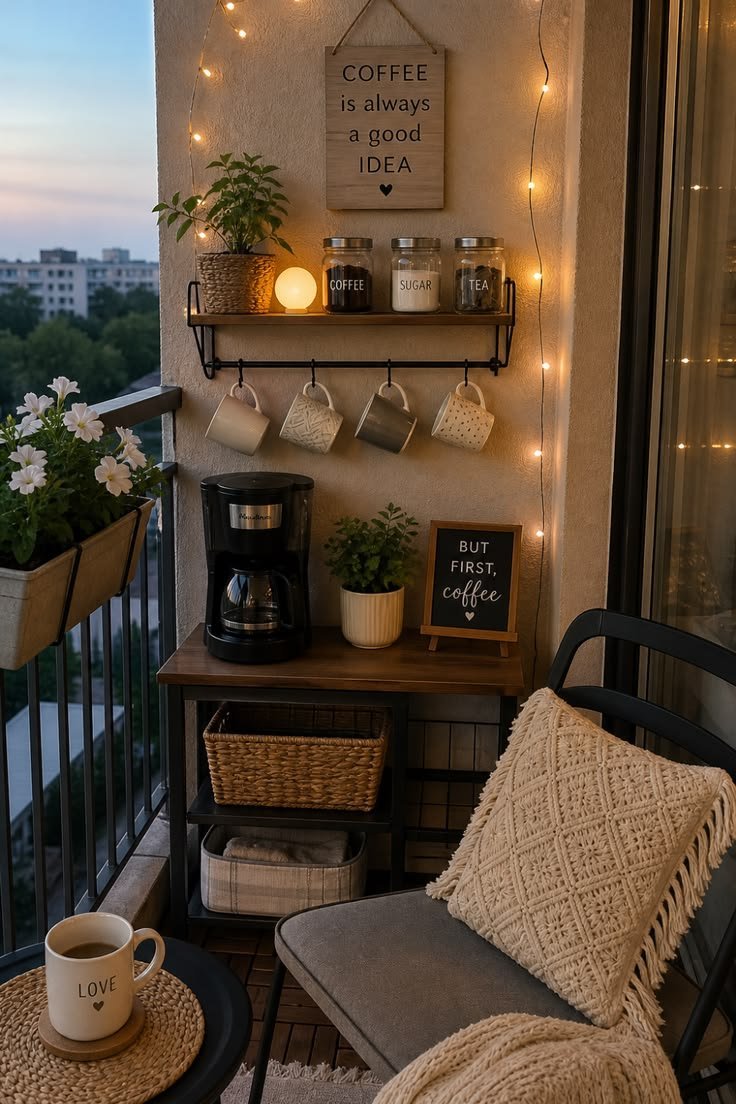 Turn a Small Section Into a Breakfast Spot