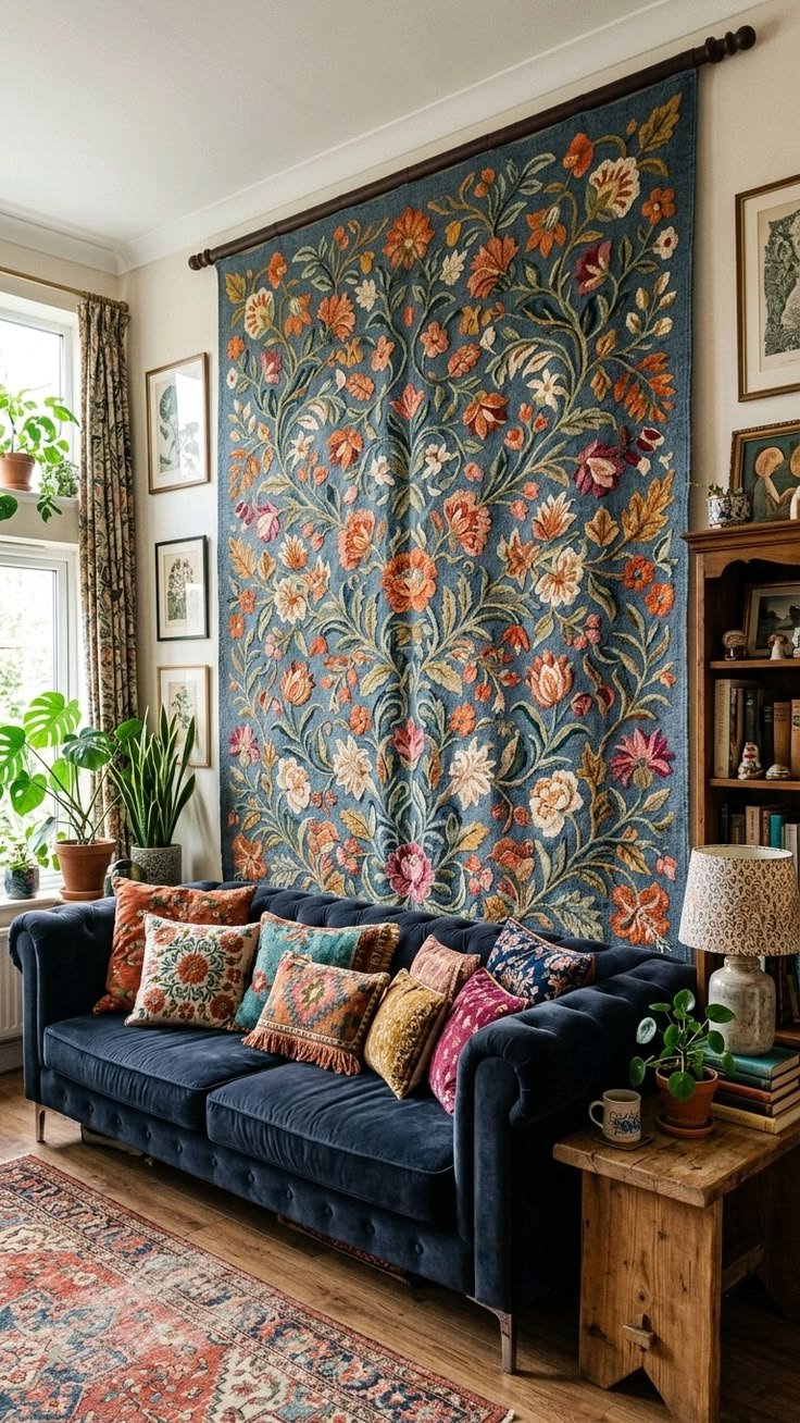 Try a Textile Wall Hanging or Tapestry