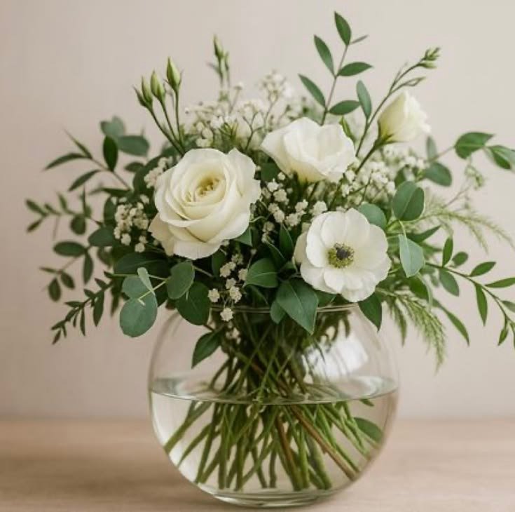 Round Bubble Vases