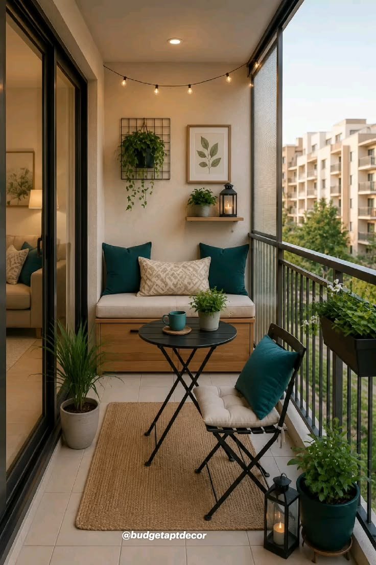 How to Decorate a Balcony on a Budget