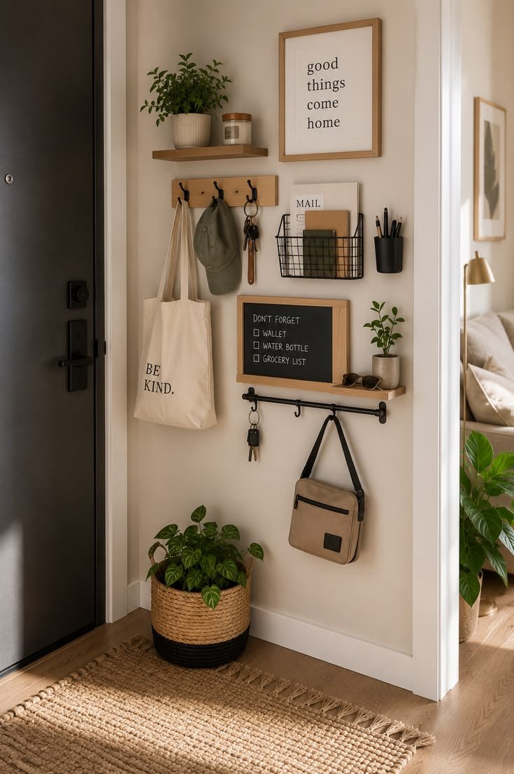 Give Keys and Mail a Specific Home