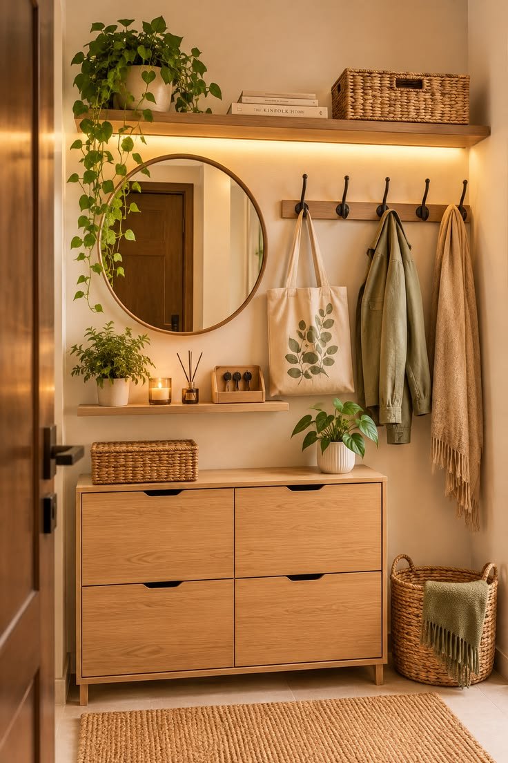 Hang a Mirror Near the Door
